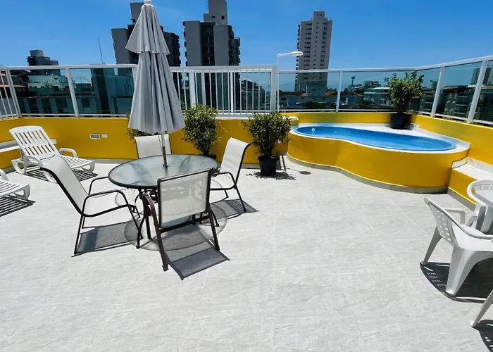 Enseada - Cobertura Com Churrasqueira E Piscina Guarujá